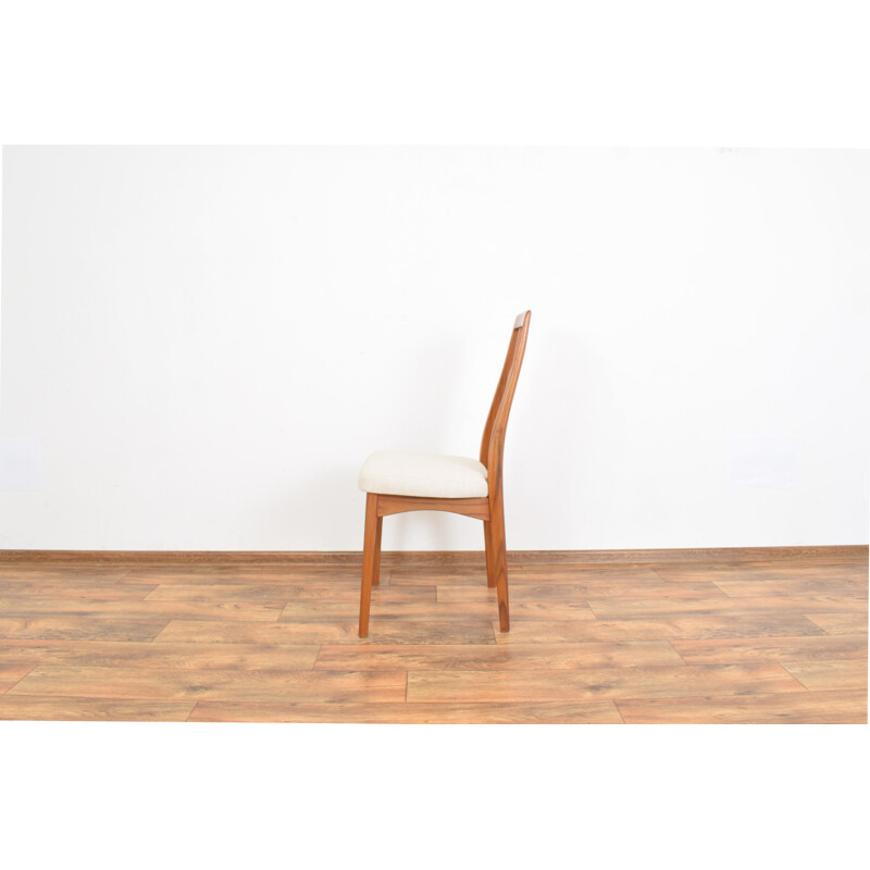 Set of 4 mid-century teak dining chairs by Benny Linden, Thailand 1970s