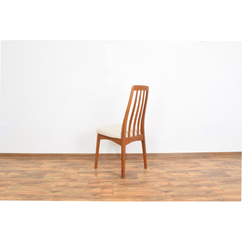 Ensemble de 4 chaises vintage en teck par Benny Linden, Thaïlande 1970