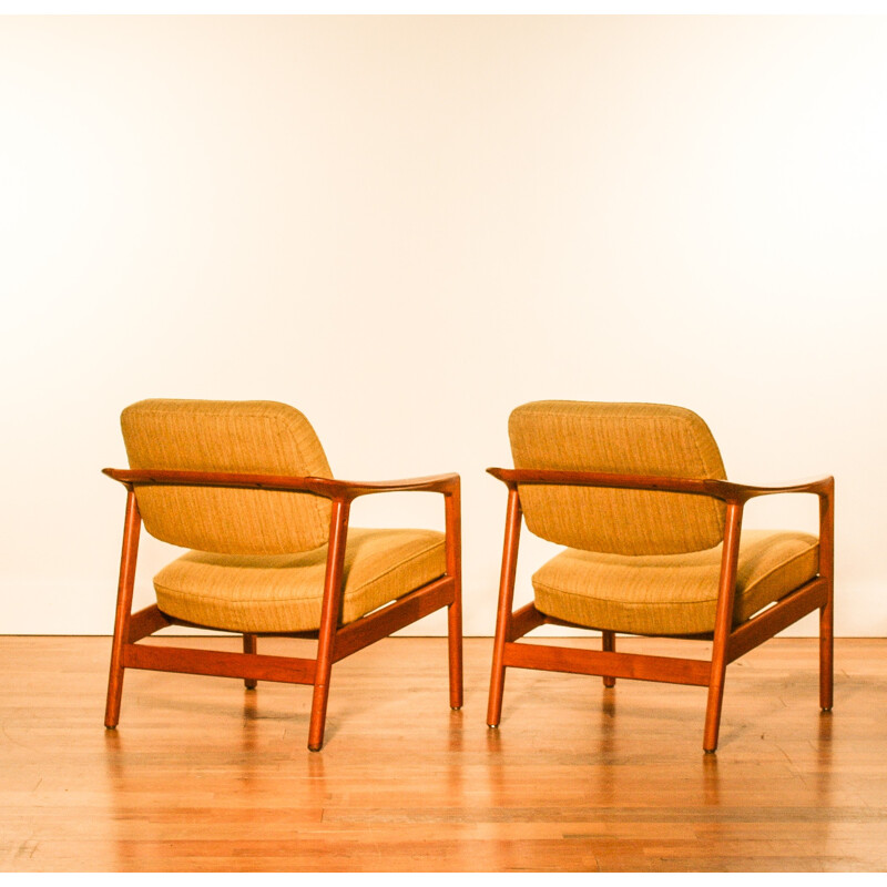 Pair of Dux lounge chairs, Folke OHLSSON - 1960s