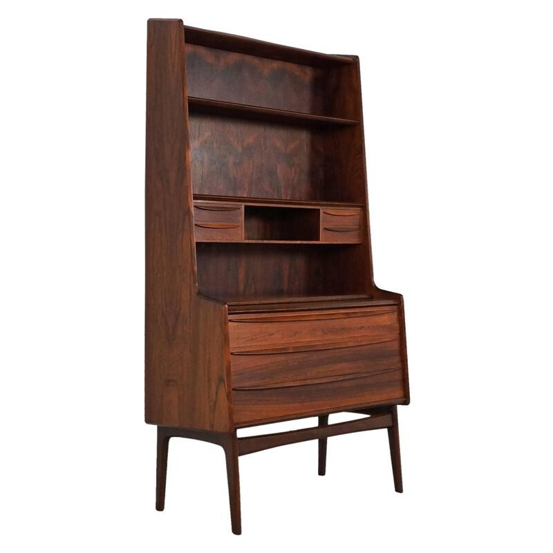 Rosewood Secretary desk with pull out surface - 1960s