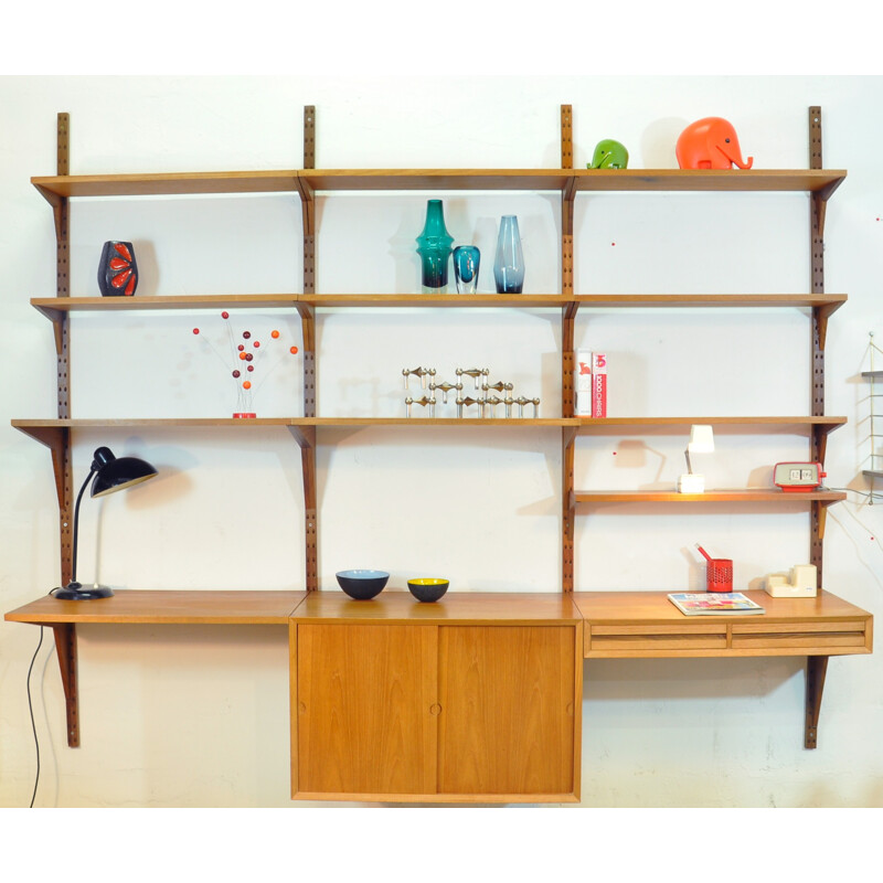 Wall shelves system, Poul CADOVIUS - 1960s