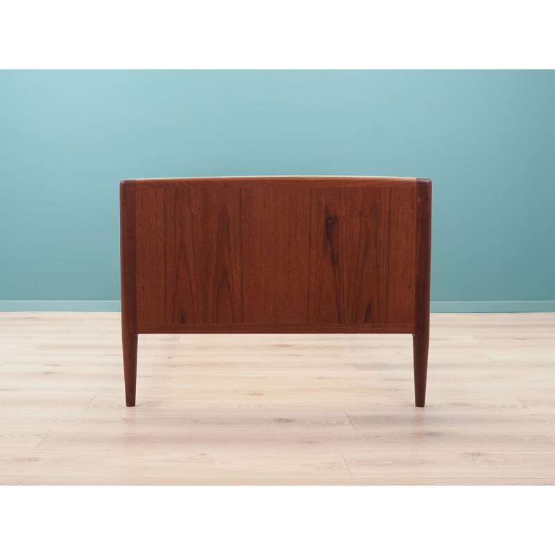 Mid century teak bed by Omann Jun, Denmark 1970s