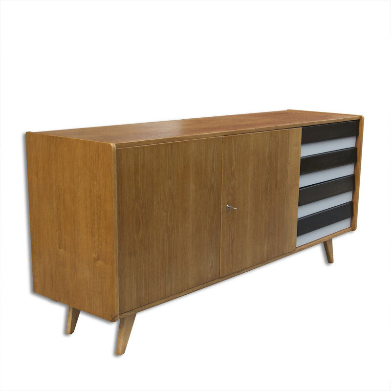 Mid century U-460 sideboard by Jiří Jiroutek for Interiér Praha, Czechoslovakia 1960s