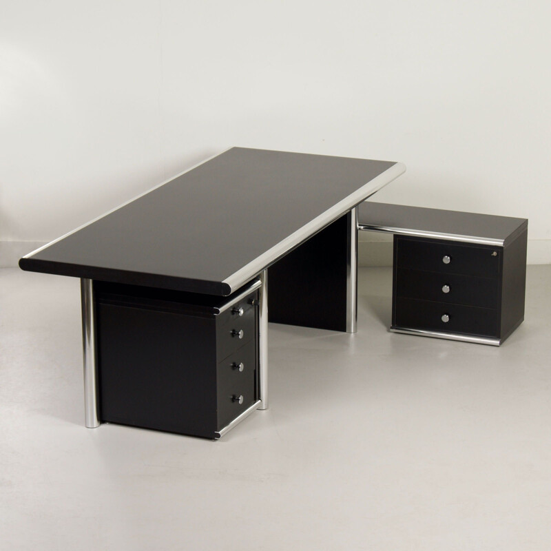 Vintage executive desk set "BiG" by G. Faleschini and A. Rascaroli for i4 Mariani, Italy 2000