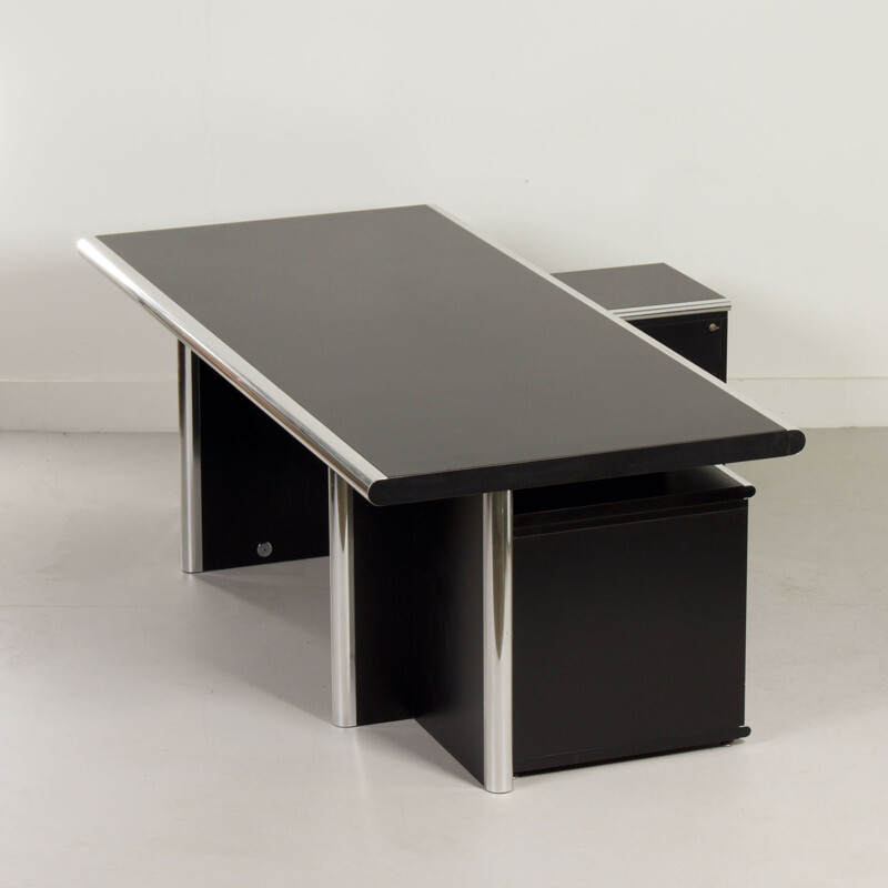 Vintage executive desk set "BiG" by G. Faleschini and A. Rascaroli for i4 Mariani, Italy 2000