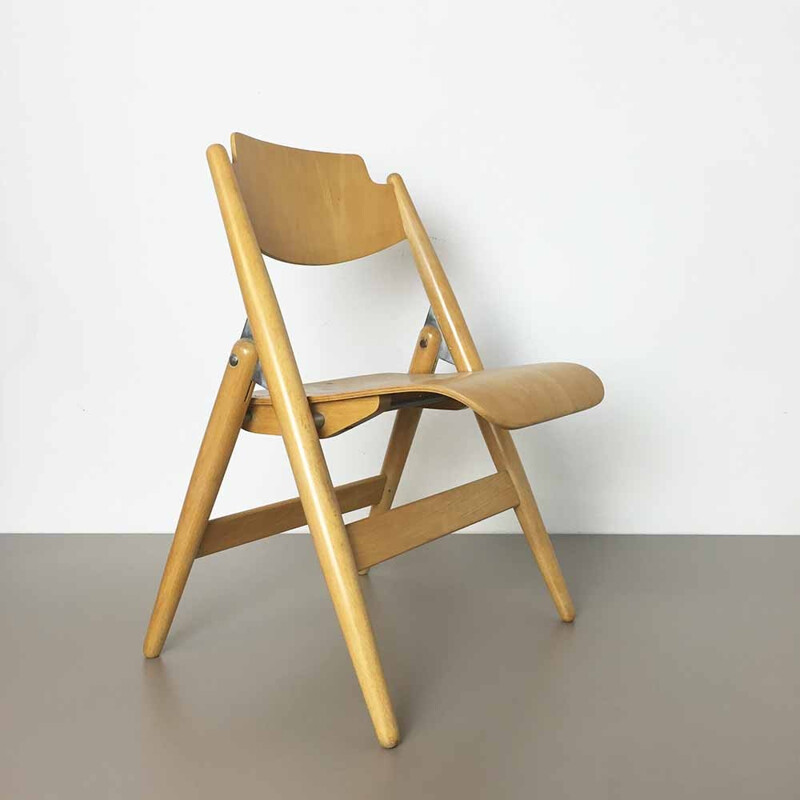 Wilde & Spieth "SE18" chair for children in wood, Egon EIERMANN - 1960s
