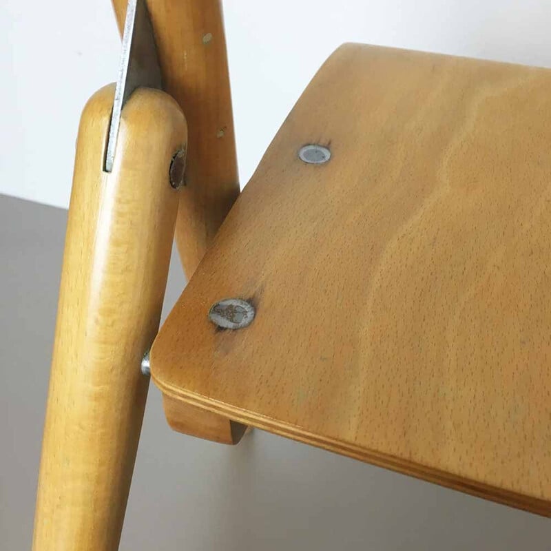Wilde & Spieth "SE18" chair for children in wood, Egon EIERMANN - 1960s