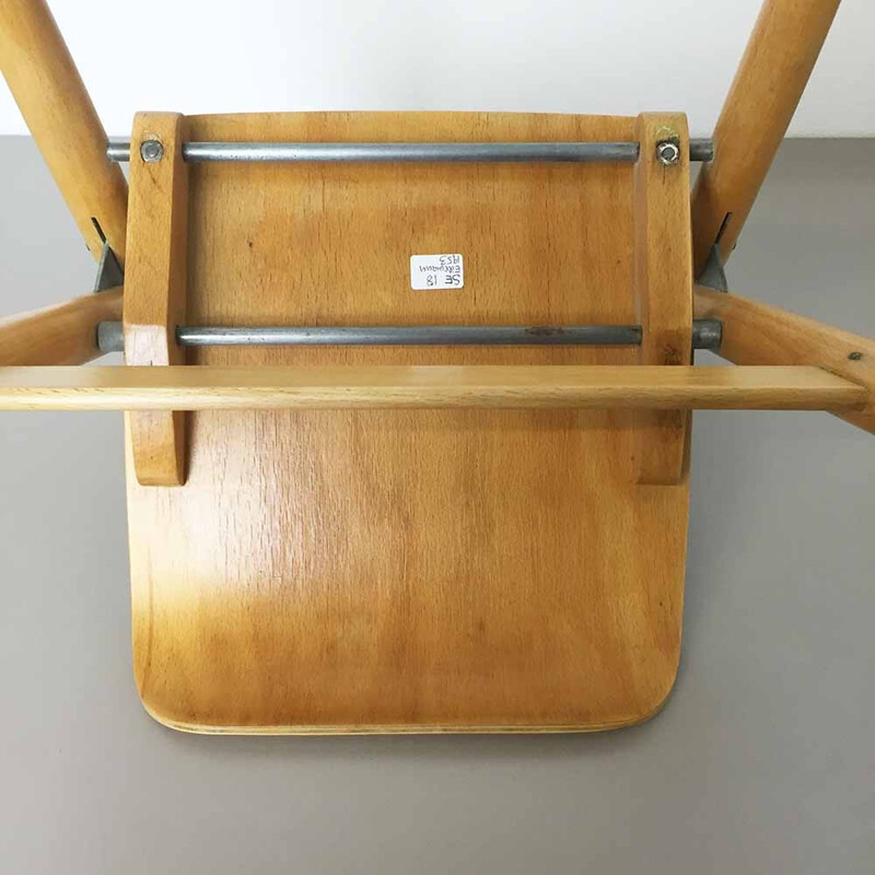 Wilde & Spieth "SE18" chair for children in wood, Egon EIERMANN - 1960s