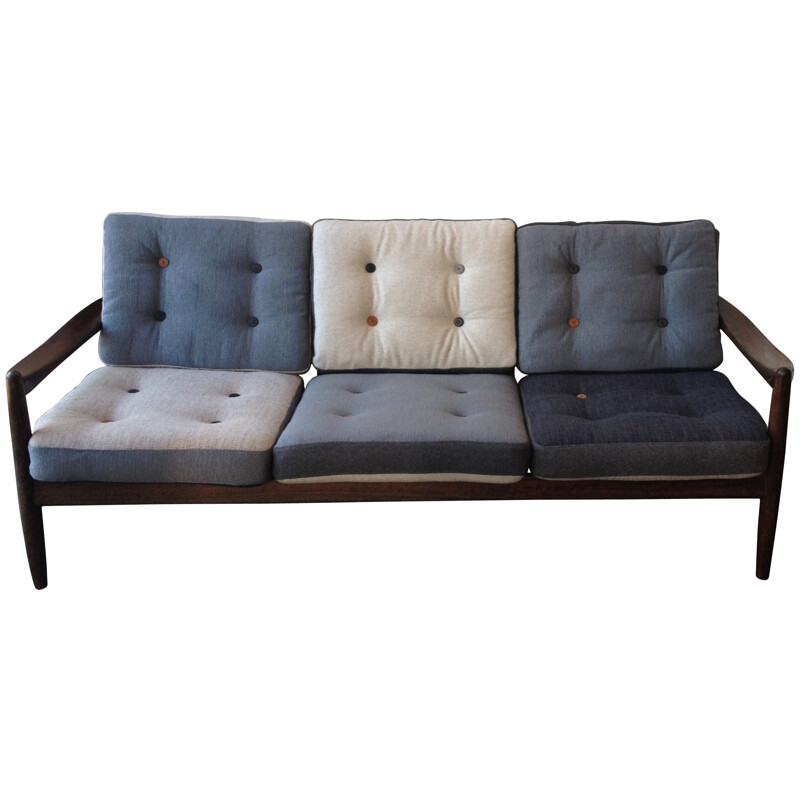 Scandinavian sofa 3 seats - 1950s