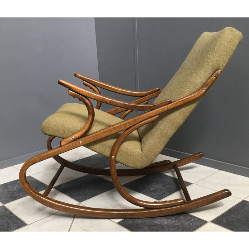 Mid-century rocking chair by TON  Thonet, Czechoslovakia 1960s