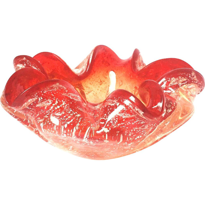 Murano glass ashtray from Barovier & Toso, Italy 1950s