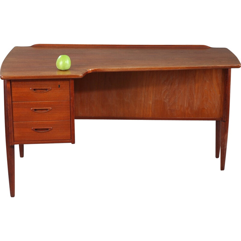 Danish desk in rosewood, Peter Løvig NIELSEN - 1950s