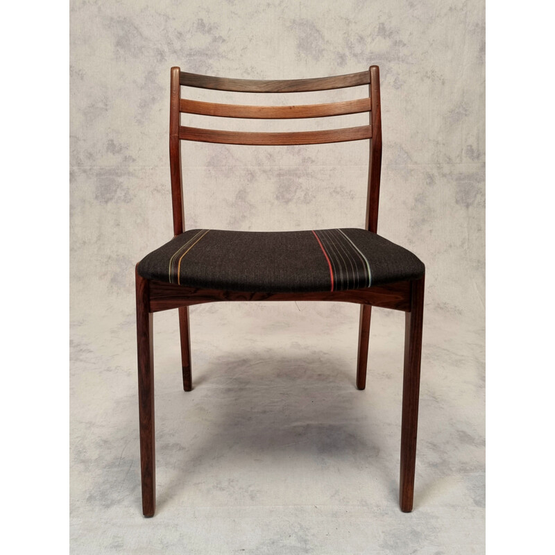 Set of 4 vintage rosewood chairs by Vestervig Eriksen for Brdr. Tromborg, 1960