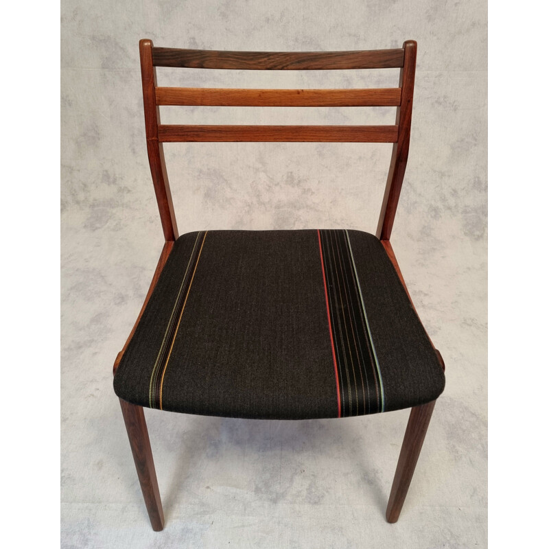 Set of 4 vintage rosewood chairs by Vestervig Eriksen for Brdr. Tromborg, 1960