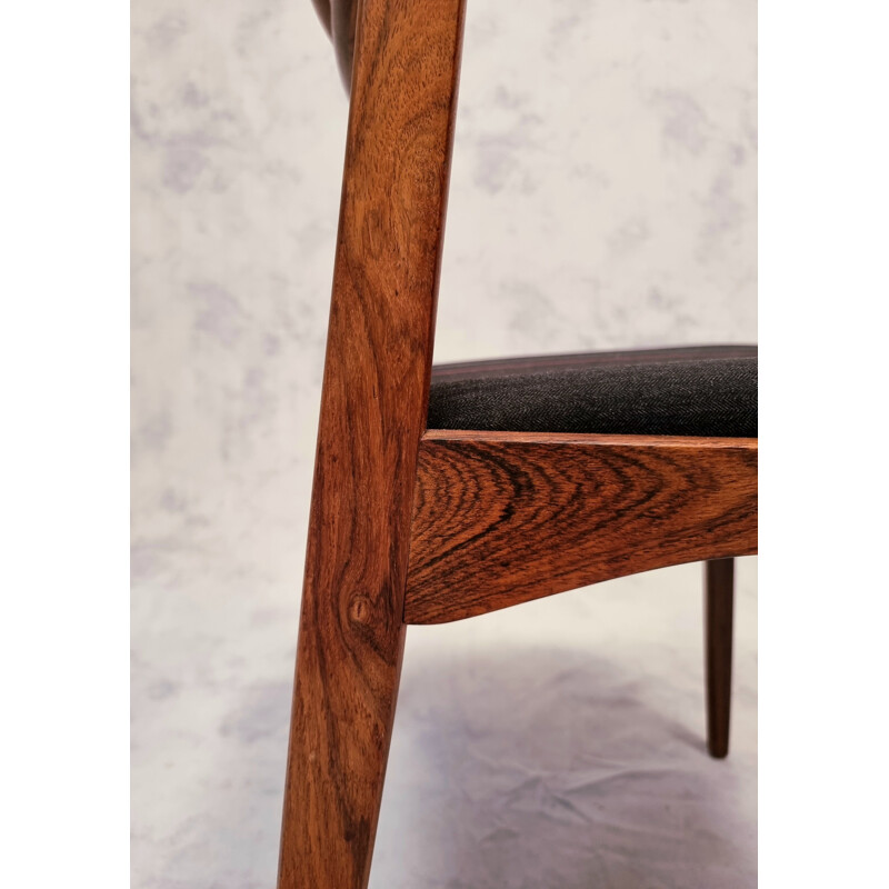 Set of 4 vintage rosewood chairs by Vestervig Eriksen for Brdr. Tromborg, 1960