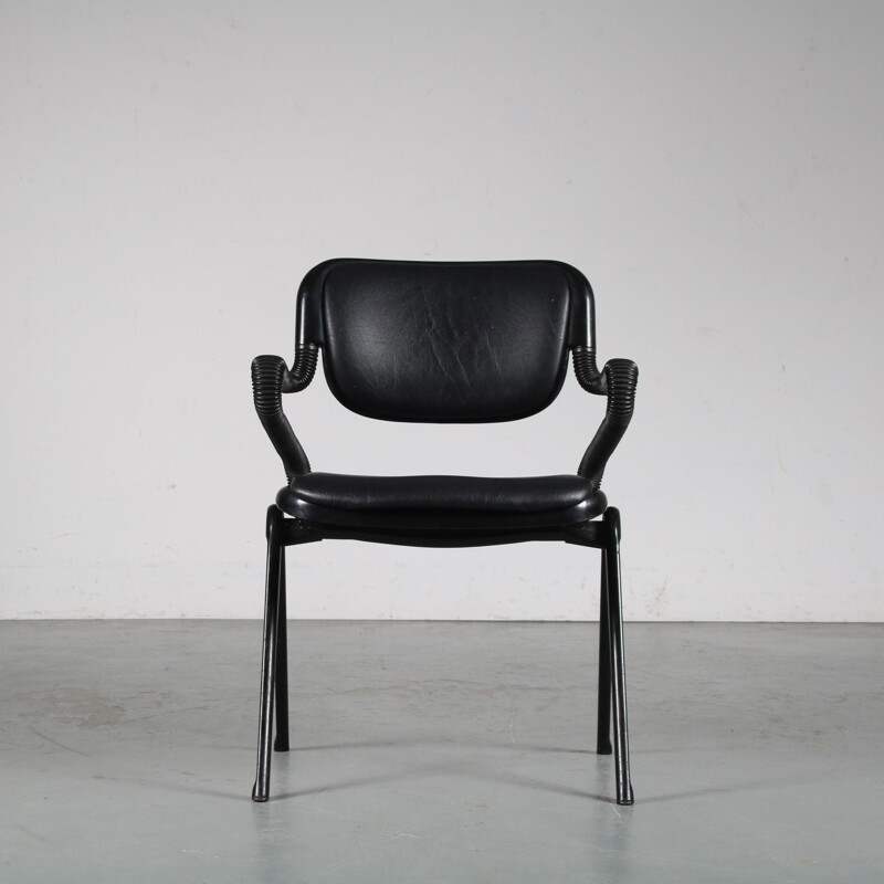 Mid century "Vertebra" chair by Emilio Ambasz & Giancarlo Piretti for Castelli, Italy 1980s