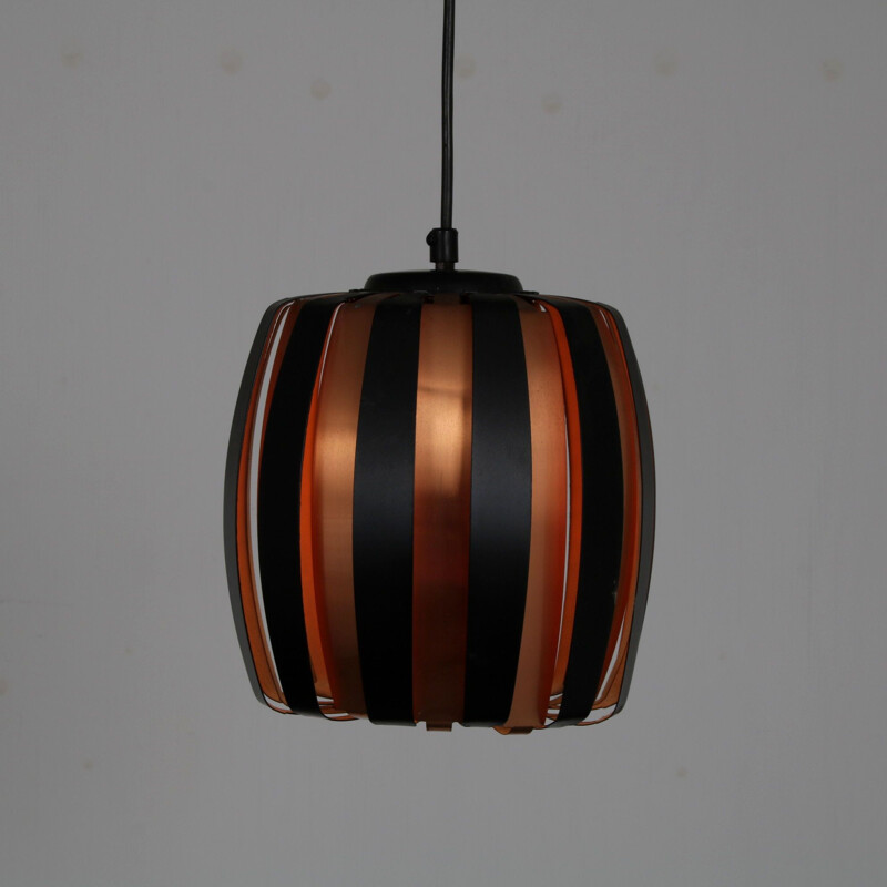 Vintage pendant lamp by Werner Schou for Coronell Elektro, Denmark 1960s