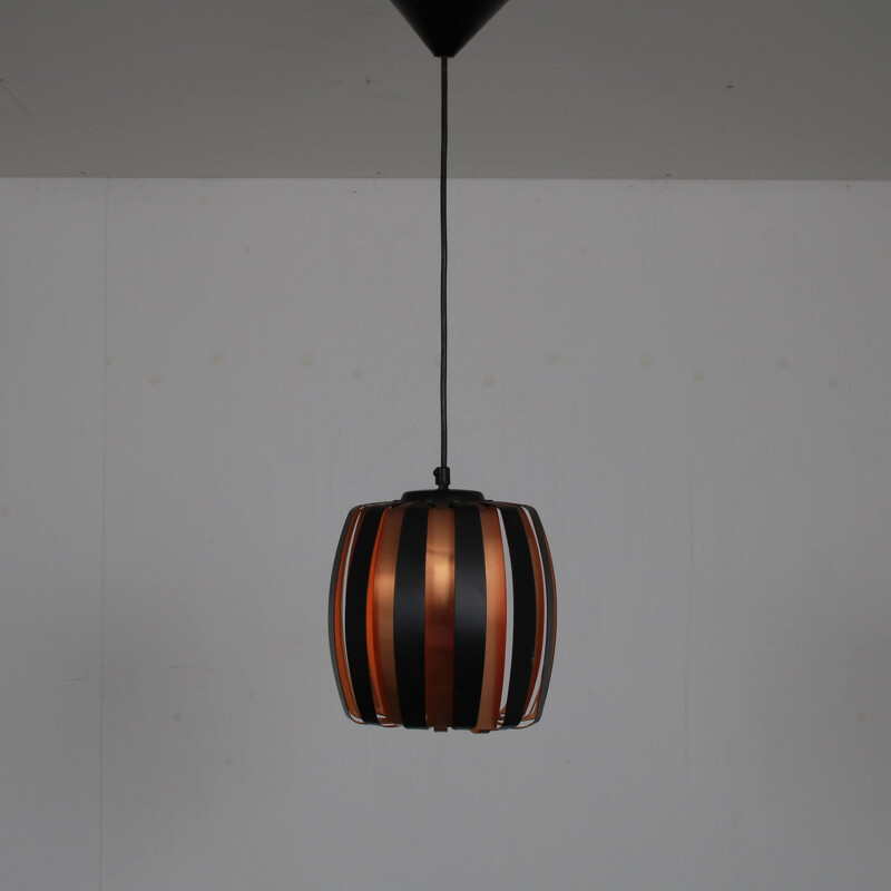 Vintage pendant lamp by Werner Schou for Coronell Elektro, Denmark 1960s