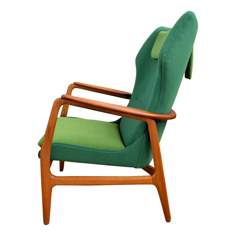 Vintage Danish teak armchair by Aksel Bender Madsen for Bovenkamp