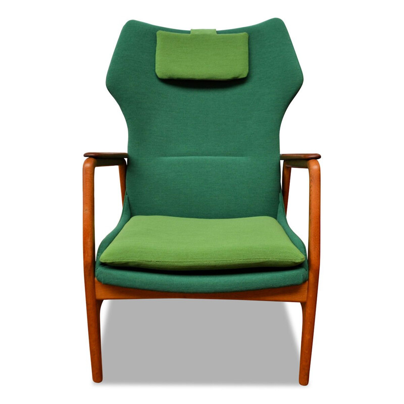 Vintage Danish teak armchair by Aksel Bender Madsen for Bovenkamp