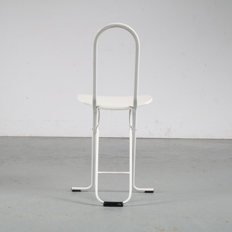 Vintage folding chair by Gaston Rinaldi for Thema, Italy 1970s