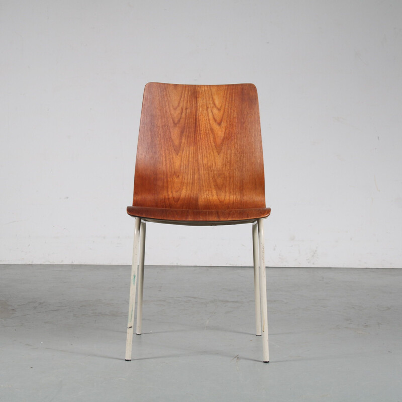 Mid century side chair by Friso Kramer for Auping, Netherlands 1950s