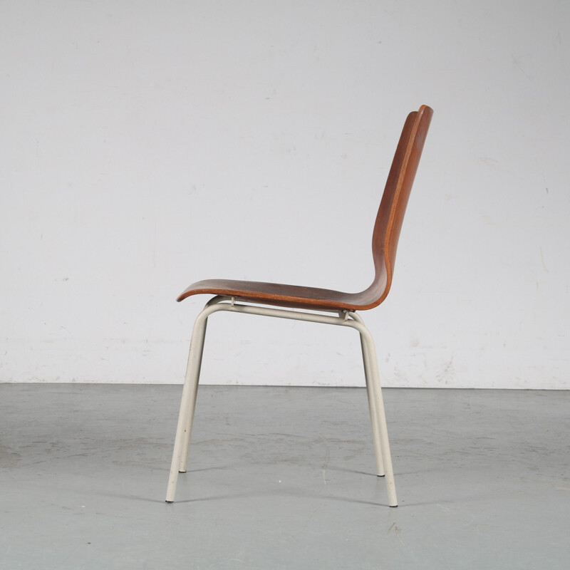Mid century side chair by Friso Kramer for Auping, Netherlands 1950s