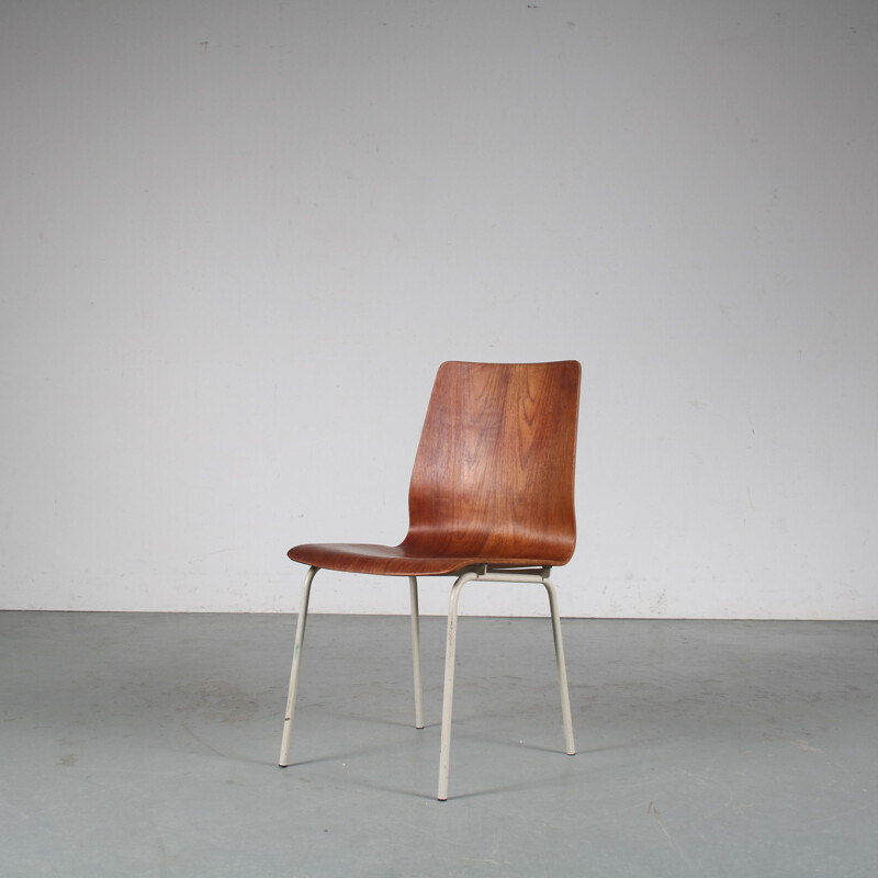 Mid century side chair by Friso Kramer for Auping, Netherlands 1950s