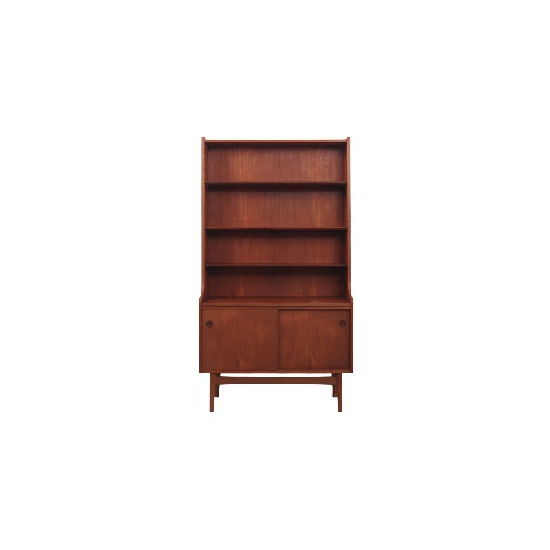 Vintage teak bookcase, Denmark 1960