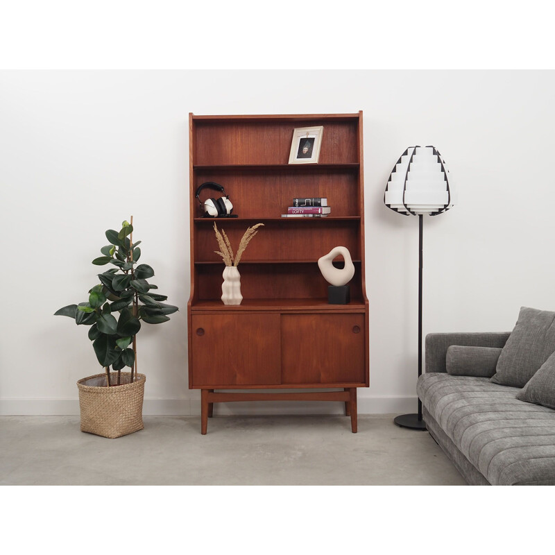 Vintage teak bookcase, Denmark 1960