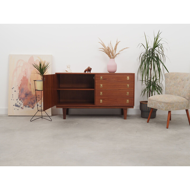 Teak vintage chest of drawers by Peter Løvig Nielsen, Denmark 1970s