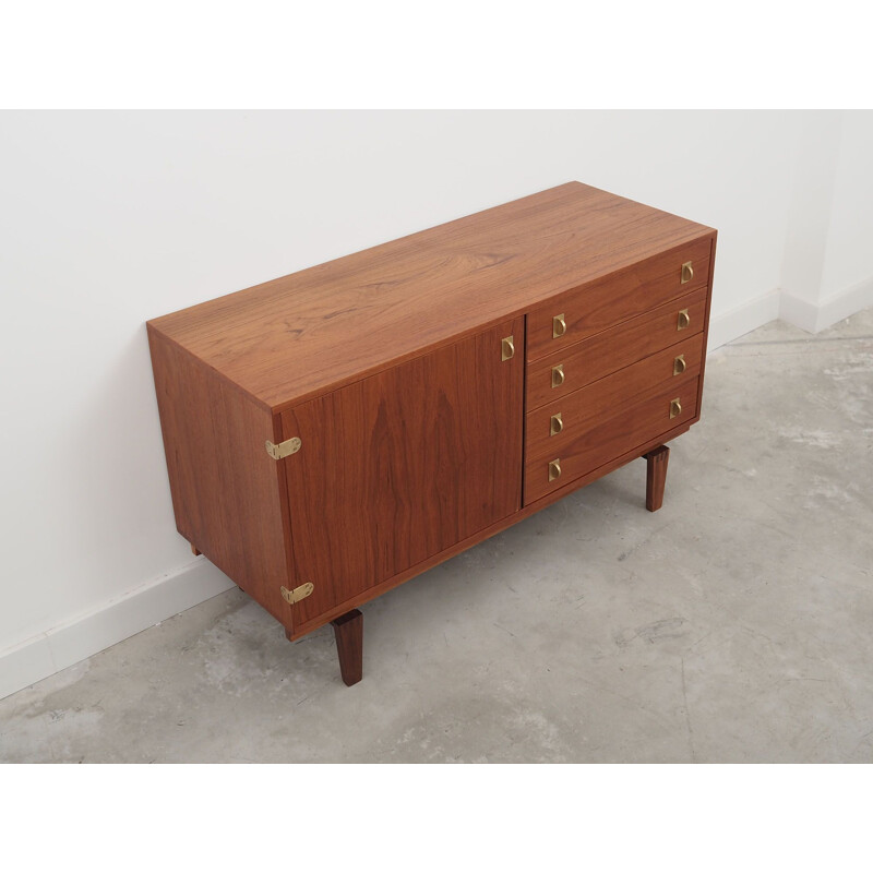 Teak vintage chest of drawers by Peter Løvig Nielsen, Denmark 1970s
