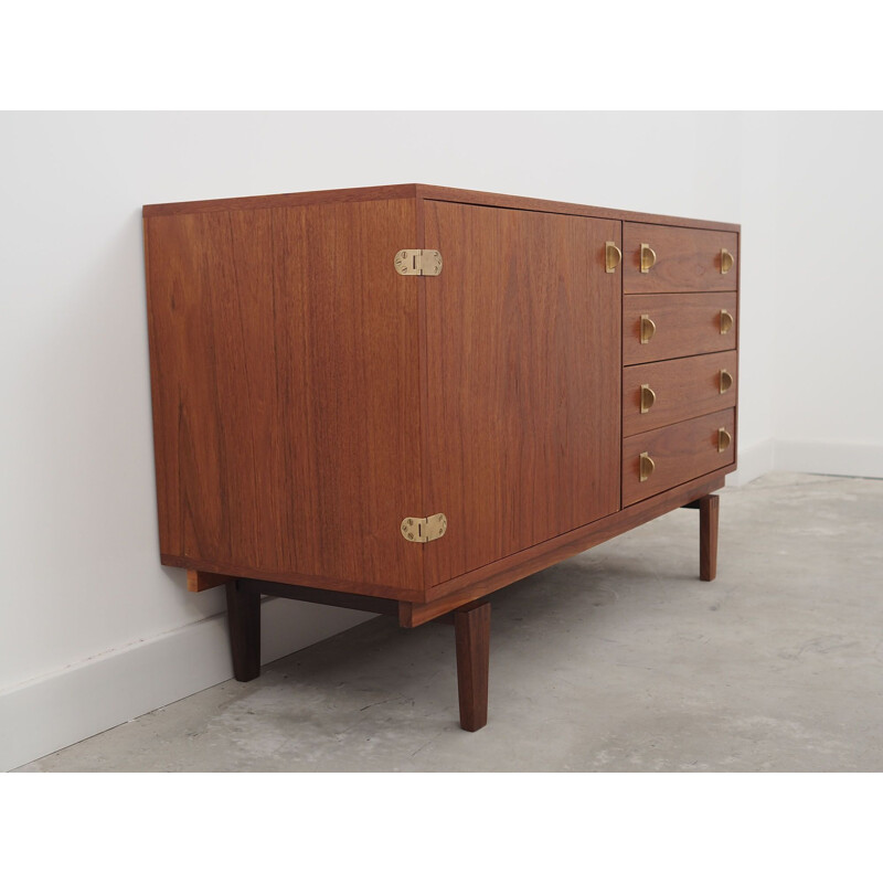 Teak vintage chest of drawers by Peter Løvig Nielsen, Denmark 1970s