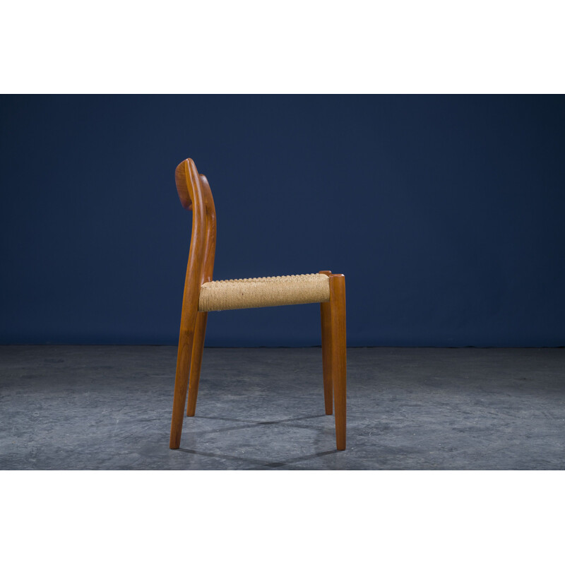 Vintage model 77 dining chair by Niels Otto Møller for JL Møllers, 1960s