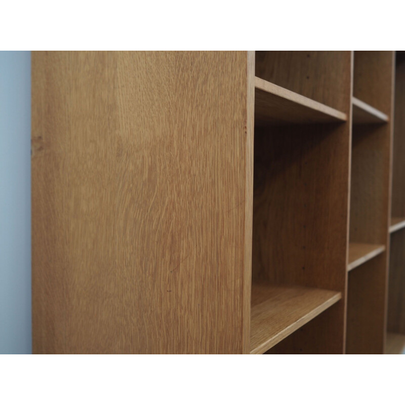 Ashwood vintage bookcase by Søborg, Denmark 1970s