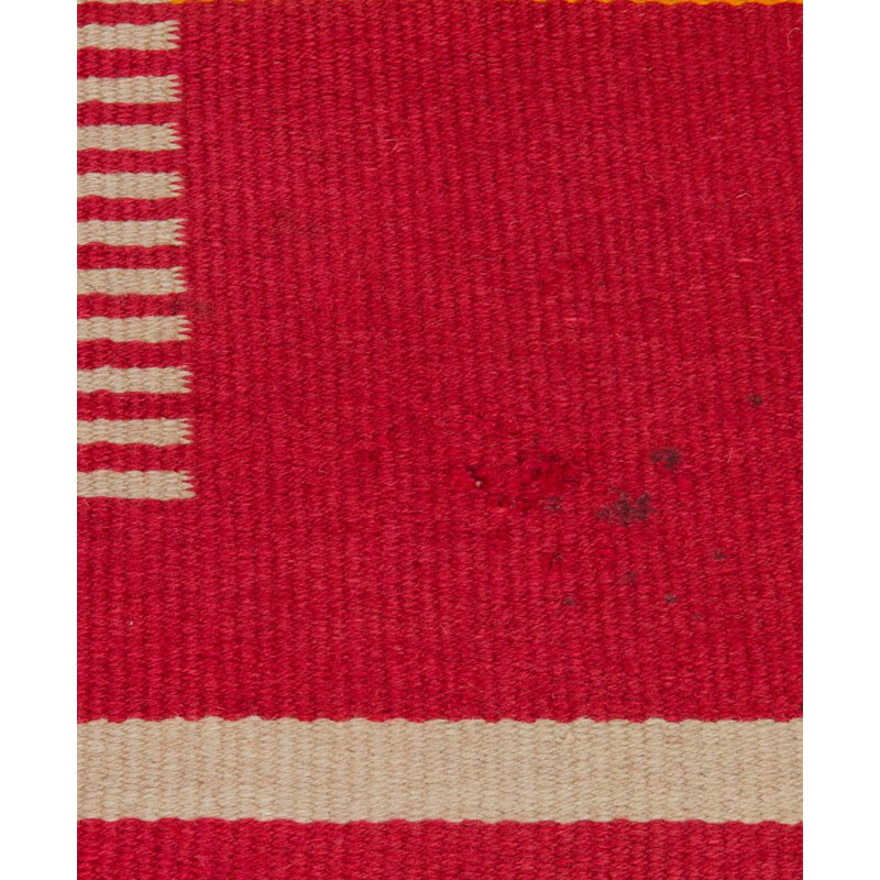 Tapete de lã Vintage de Antonin Kybal, 1948