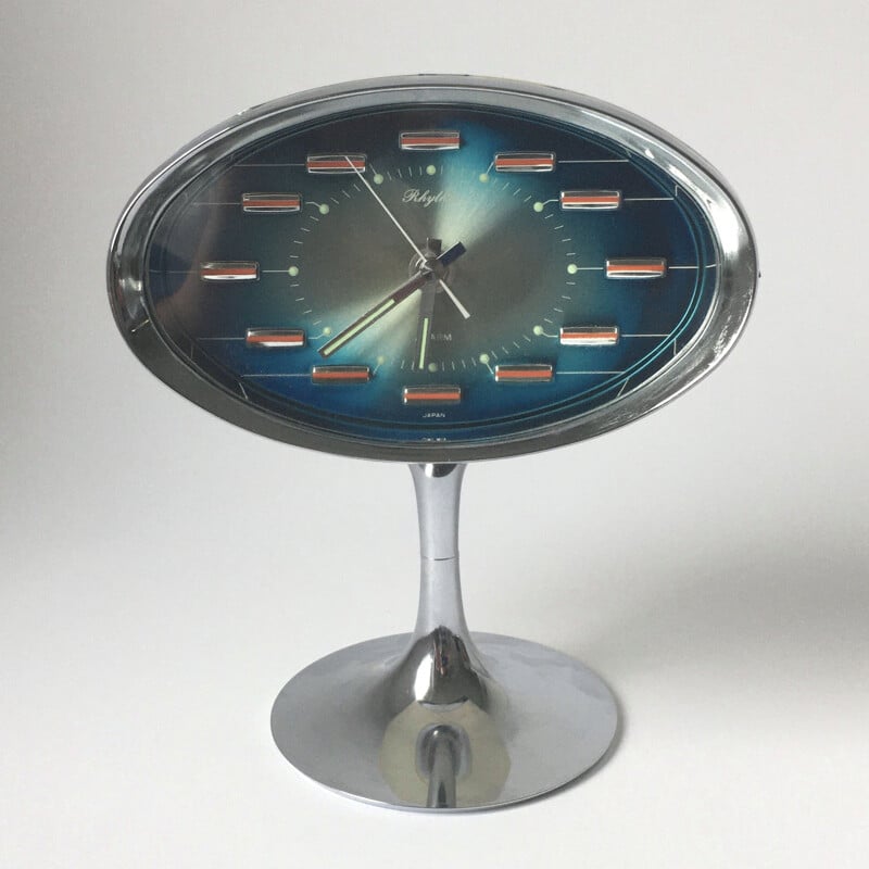 Space Age model 51141 alarm clock by Rhythm, Japan 1970s