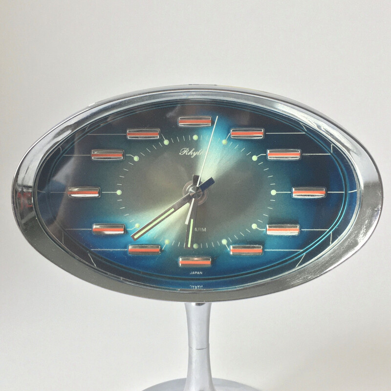 Space Age model 51141 alarm clock by Rhythm, Japan 1970s