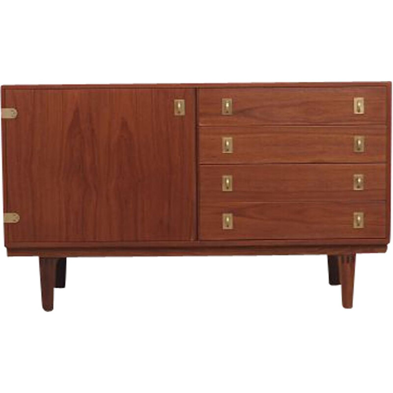 Teak vintage chest of drawers by Peter Løvig Nielsen, Denmark 1970s