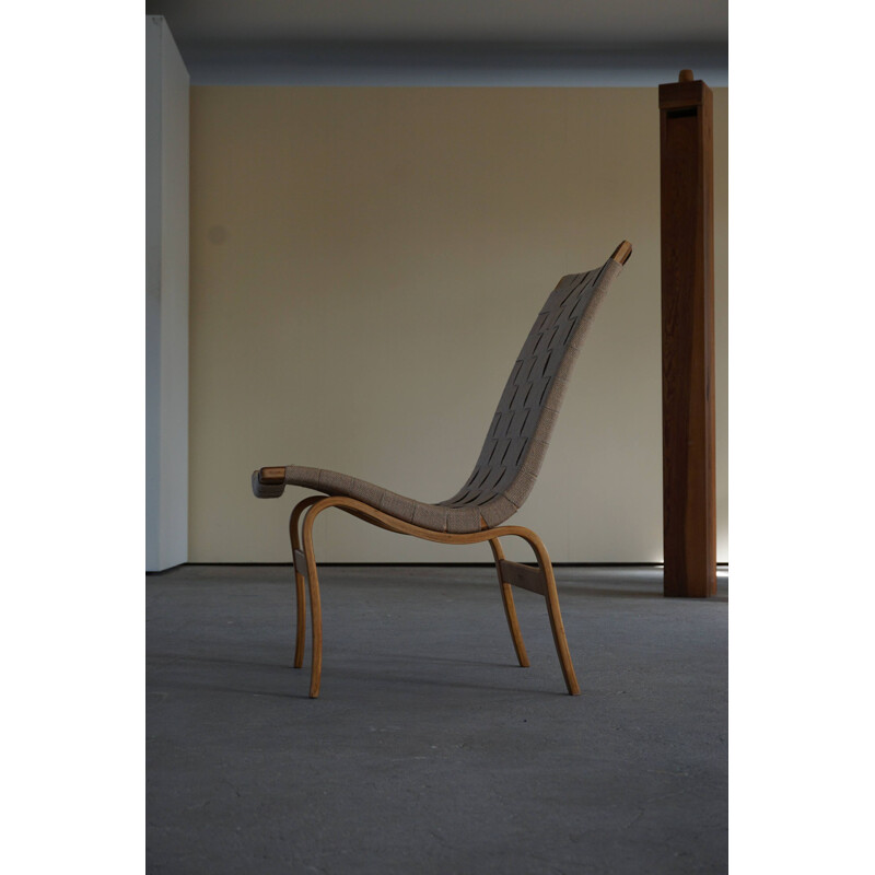 Mid century model Eva swedish easy chair by Bruno Mathsson, 1960s