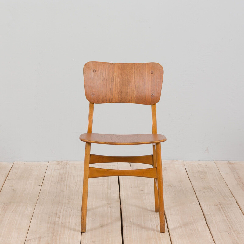 Danish mid-century modern teak desk chair, 1960s