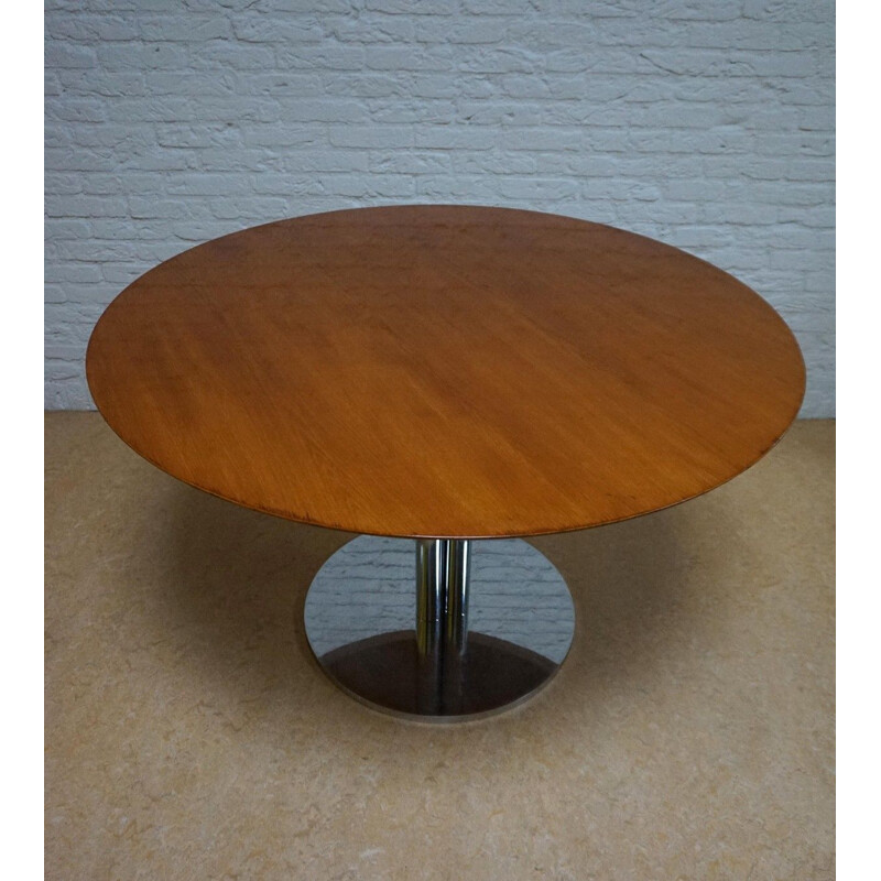 Mesa redonda moderna de Florença para a Knoll International Kiga S.p.A, 1960