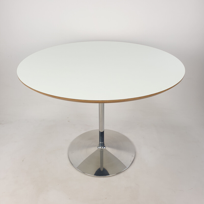 Mid-century round dining table by Pierre Paulin for Artifort, 1990s
