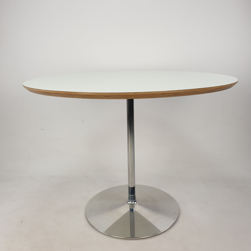 Mid-century round dining table by Pierre Paulin for Artifort, 1990s