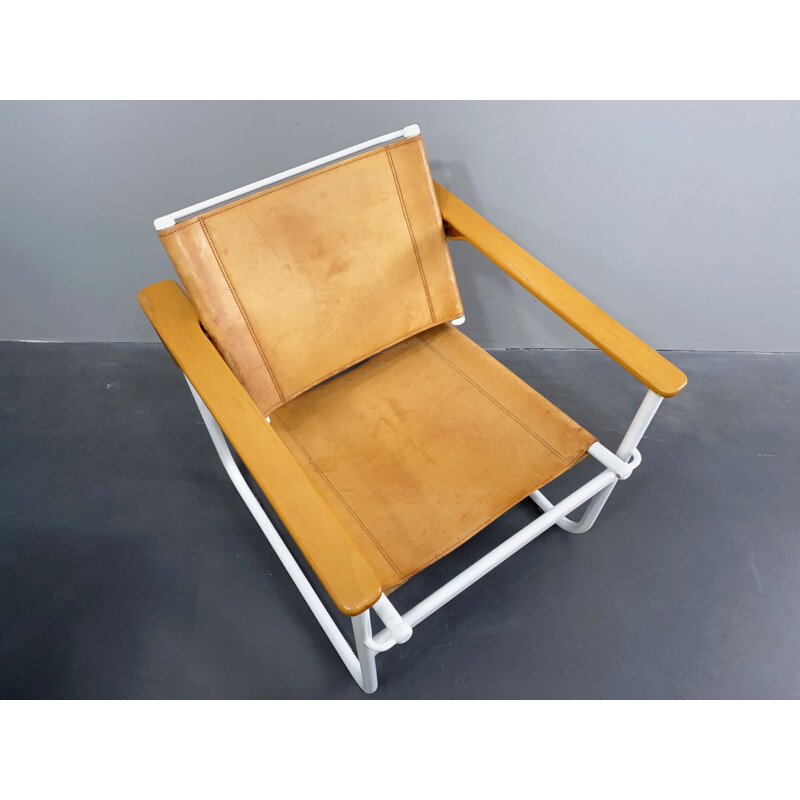 Model S 75 vintage armchair by Waldemar Rothe for Thonet, 1982s