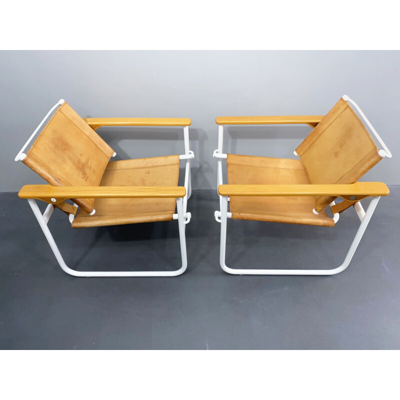 Model S 75 vintage armchair by Waldemar Rothe for Thonet, 1982s