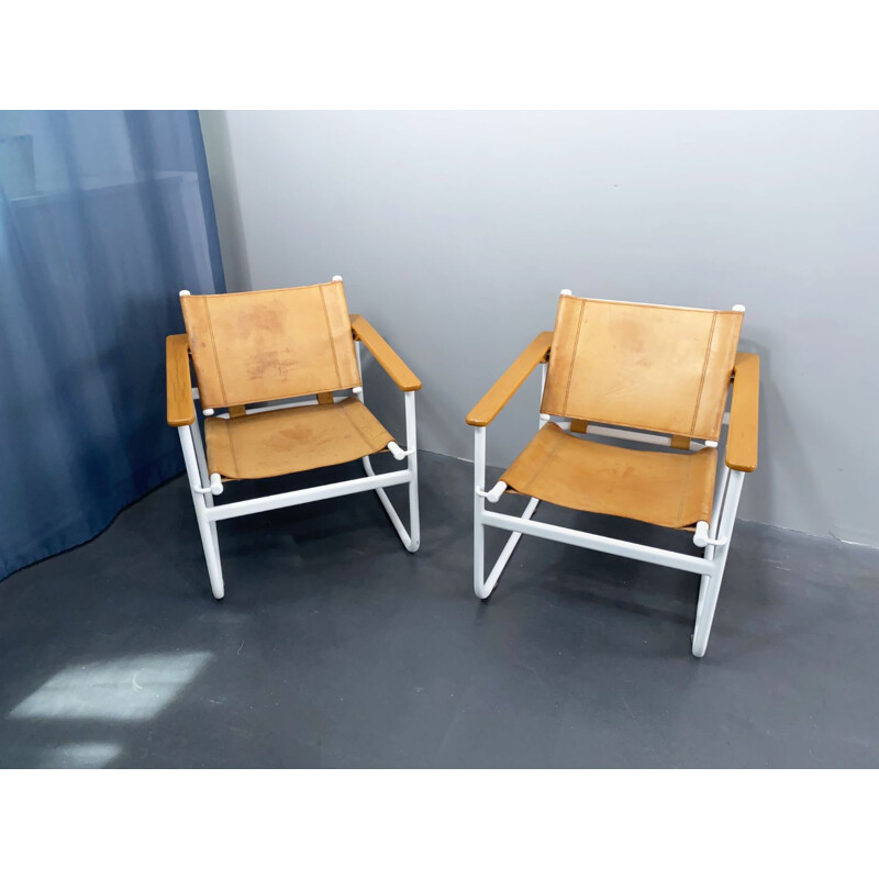 Model S 75 vintage armchair by Waldemar Rothe for Thonet, 1982s