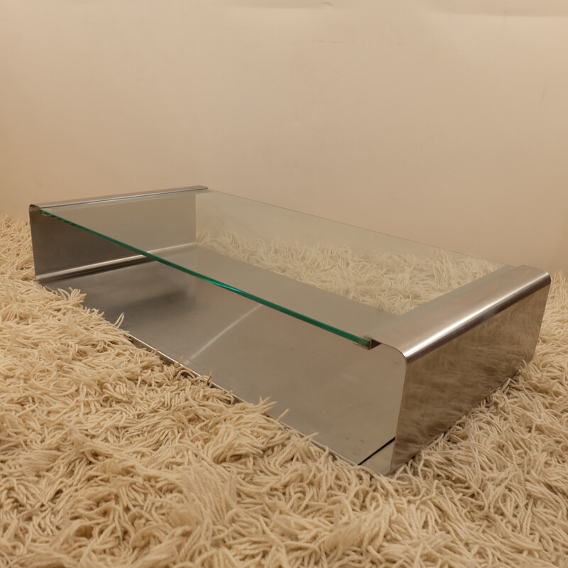 Coffee table by Jean-François MONNET - 1970s