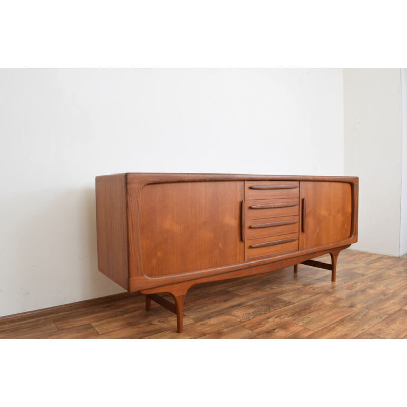 Mid-century Danish teak sideboard by Johannes Andersen for Silkeborg, 1960s