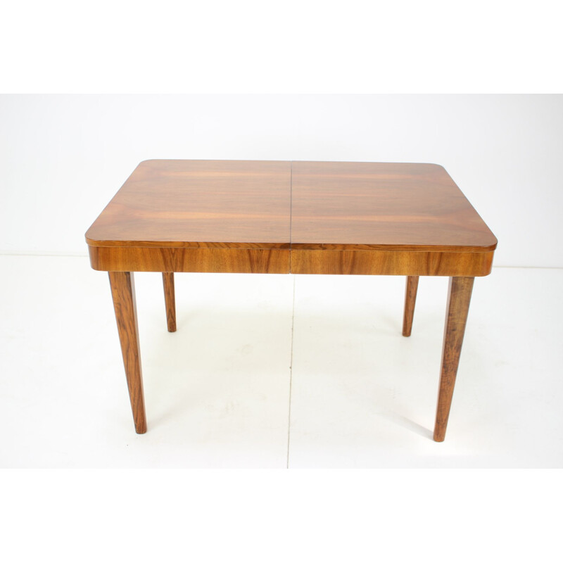 Mid-century extendable dining table by Jindřich Halabala for UP Závody, Czechoslovakia 1957